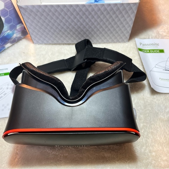 3D VR Headset Glasses Virtual Reality 4.7"- 6.0" Smart Phone Compat + Controller - Picture 7 of 8